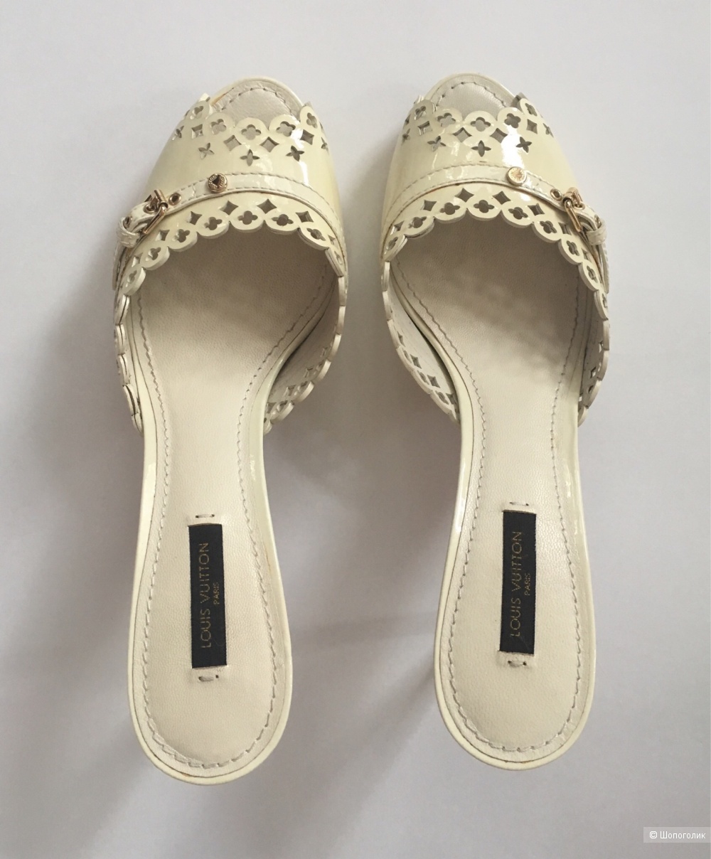 Мюли  LOUIS VUITTON, размеры 37-38