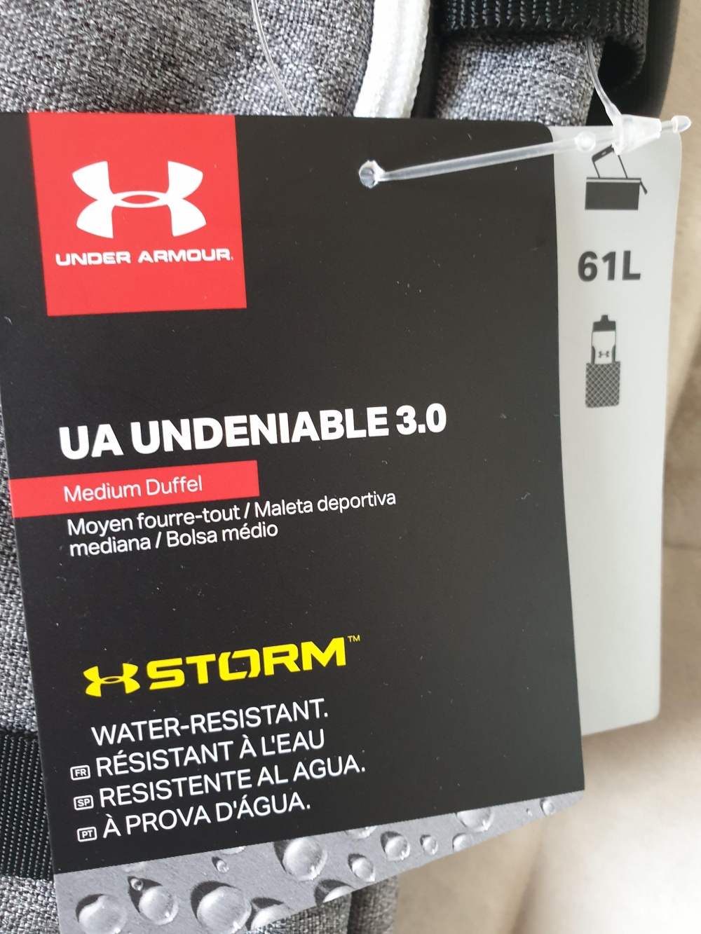 Сумка спортивная Under Armour UA Undeniable 3.0 Medium Duffel