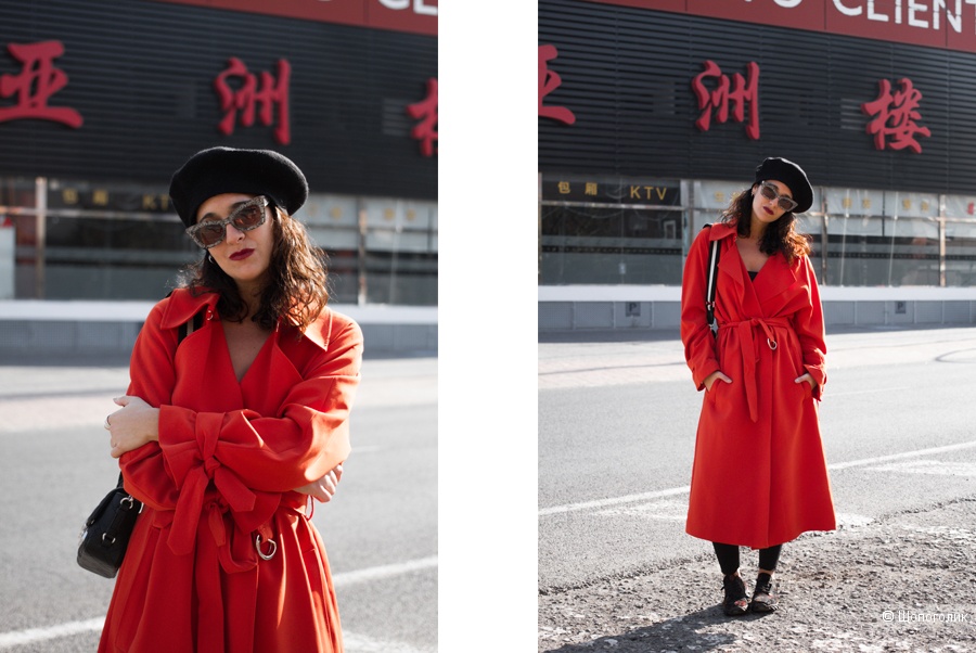 Тренчкот H&M, размер M.
