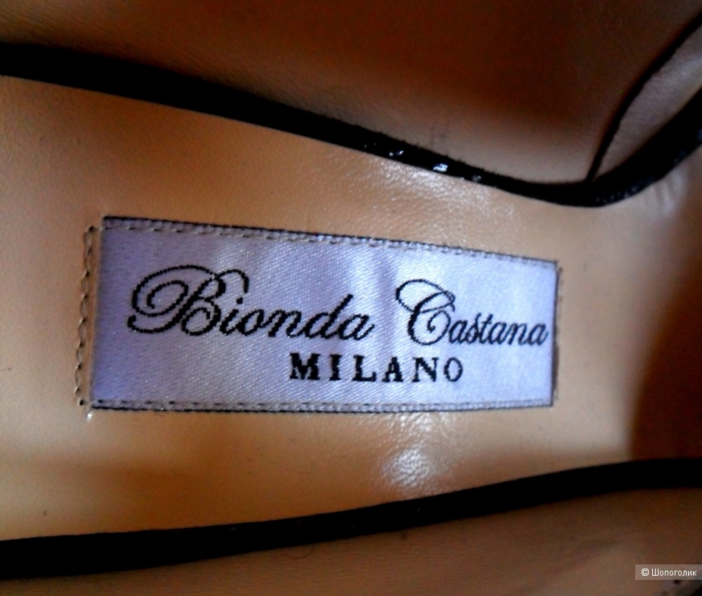 Туфли Bionda Castana (Milano), размер 38,5 (EUR).