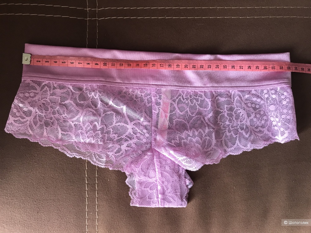 Кружевные трусики Pink от Victoria's Secret, размер S (44) ОБ до 98 см