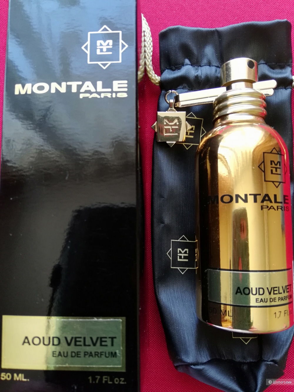 Парфюмерная вода Montale Aoud Velvet, остаток от 50 мл