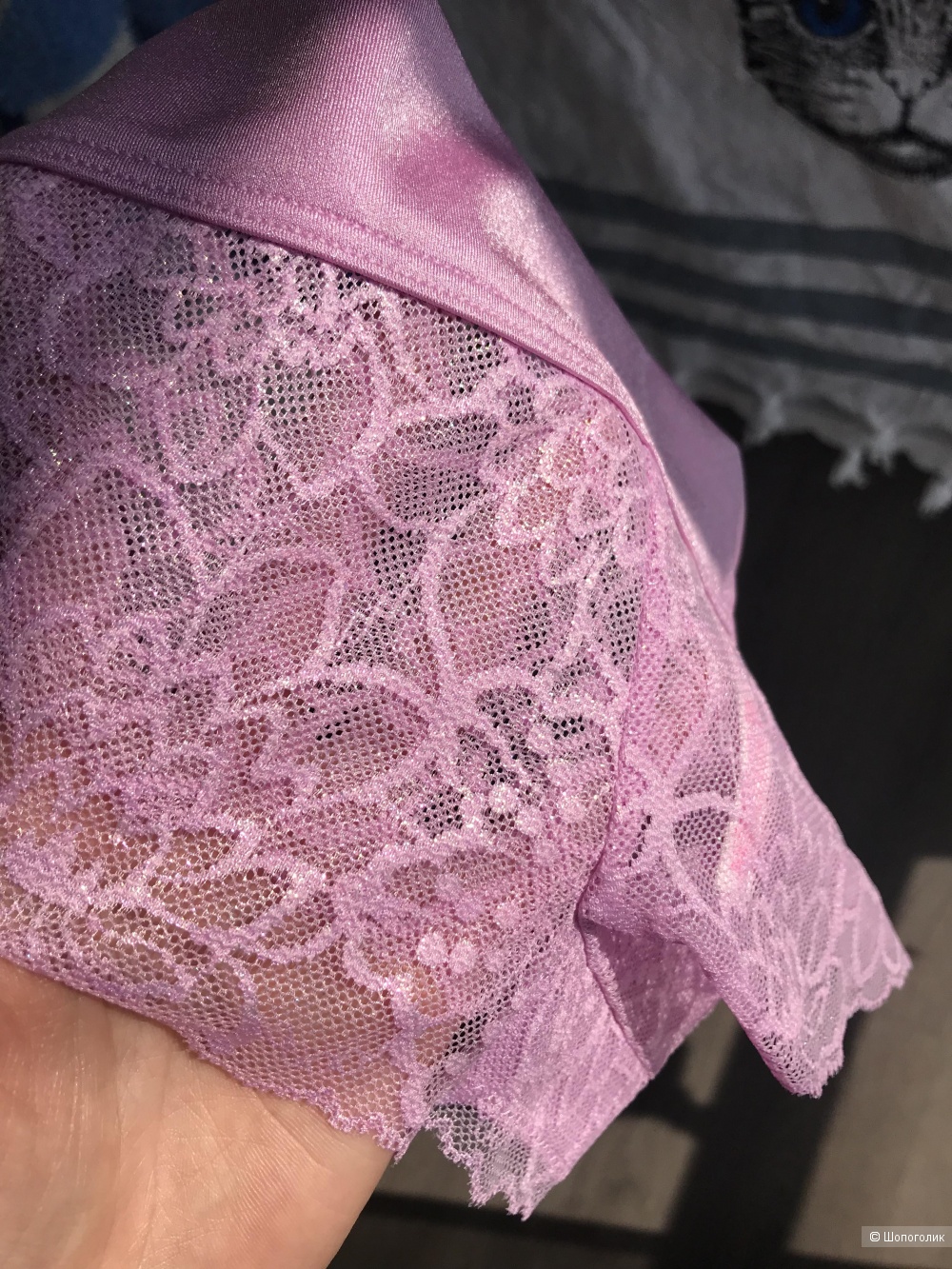Кружевные трусики Pink от Victoria's Secret, размер S (44) ОБ до 98 см