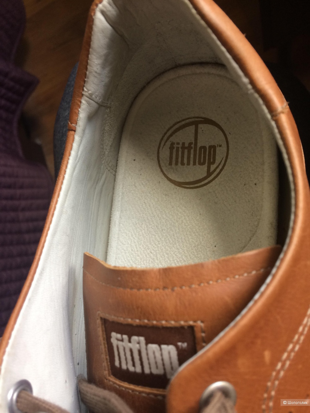 Кожаные ботинки кроссовки FITFLOP размер 44 евр. ( 29 см)