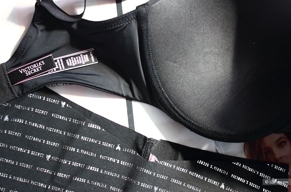 Комплект Victoria's Secret бюстгальтер 34DD (75Е) и трусики (М)