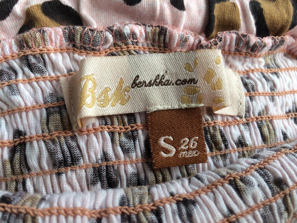 Платье-сарафан Bershka S розовое