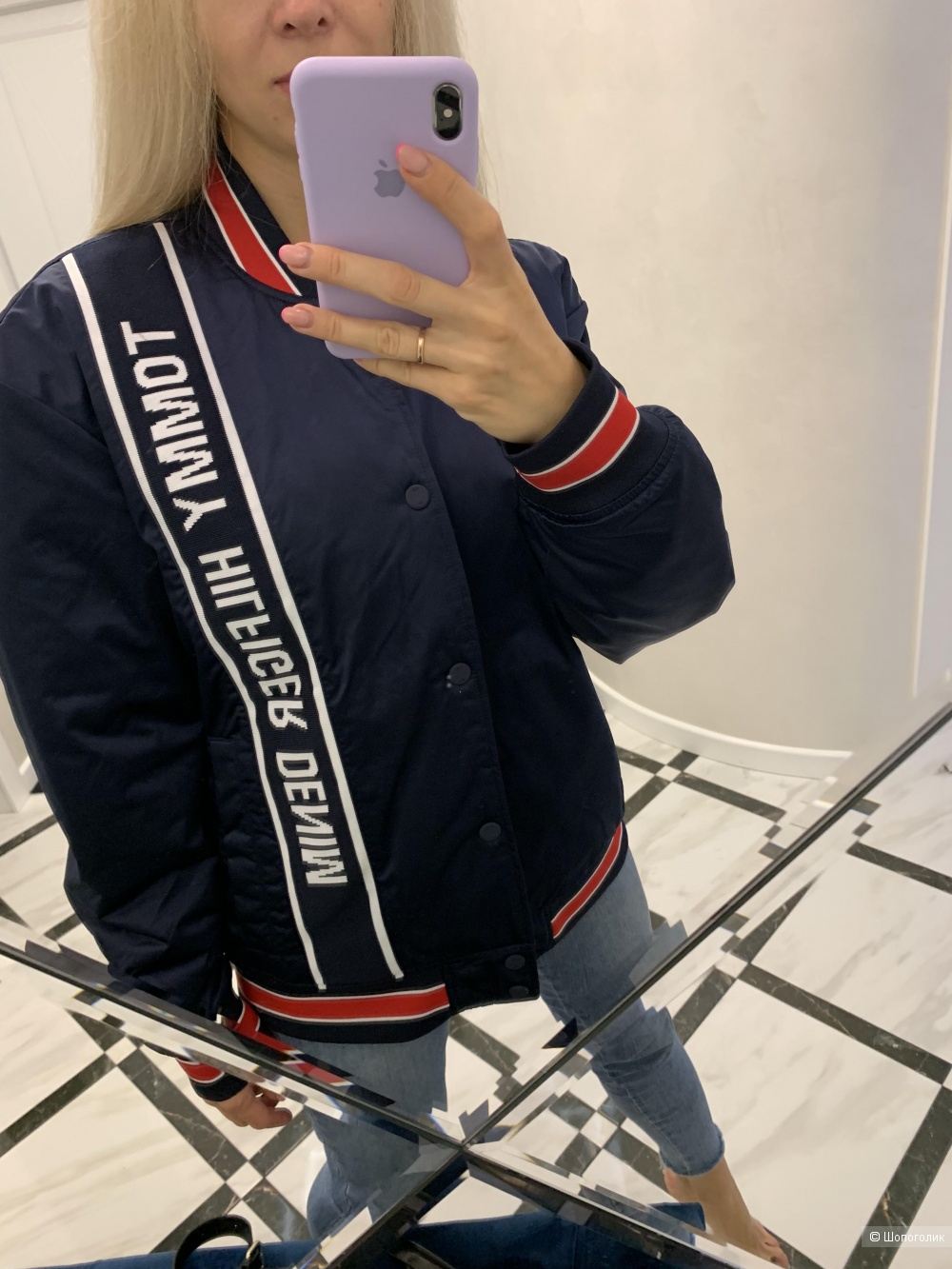 Бомбер Tommy Hilfiger р.L(52-54)