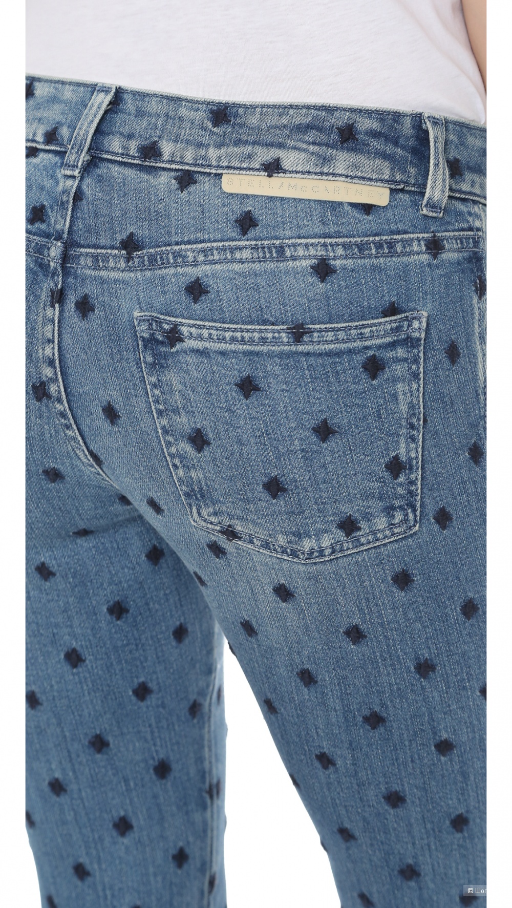 Stella McCartney вышитые джинсы р.28 -М