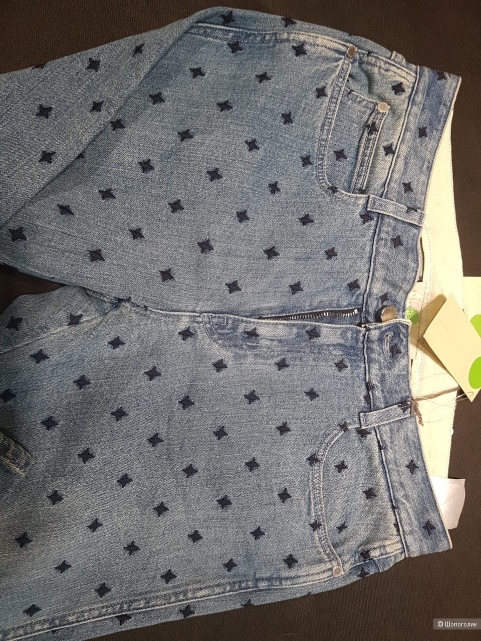 Stella McCartney вышитые джинсы р.28 -М