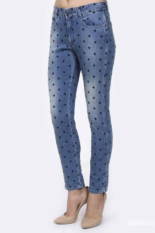 Stella McCartney вышитые джинсы р.28 -М