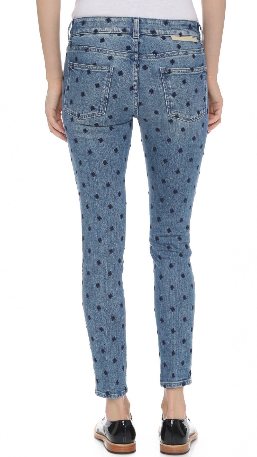 Stella McCartney вышитые джинсы р.28 -М