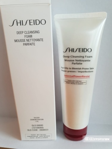 Shiseido Defend Preparation Deep Cleansing Очищающая пенка для лица 125 мл.