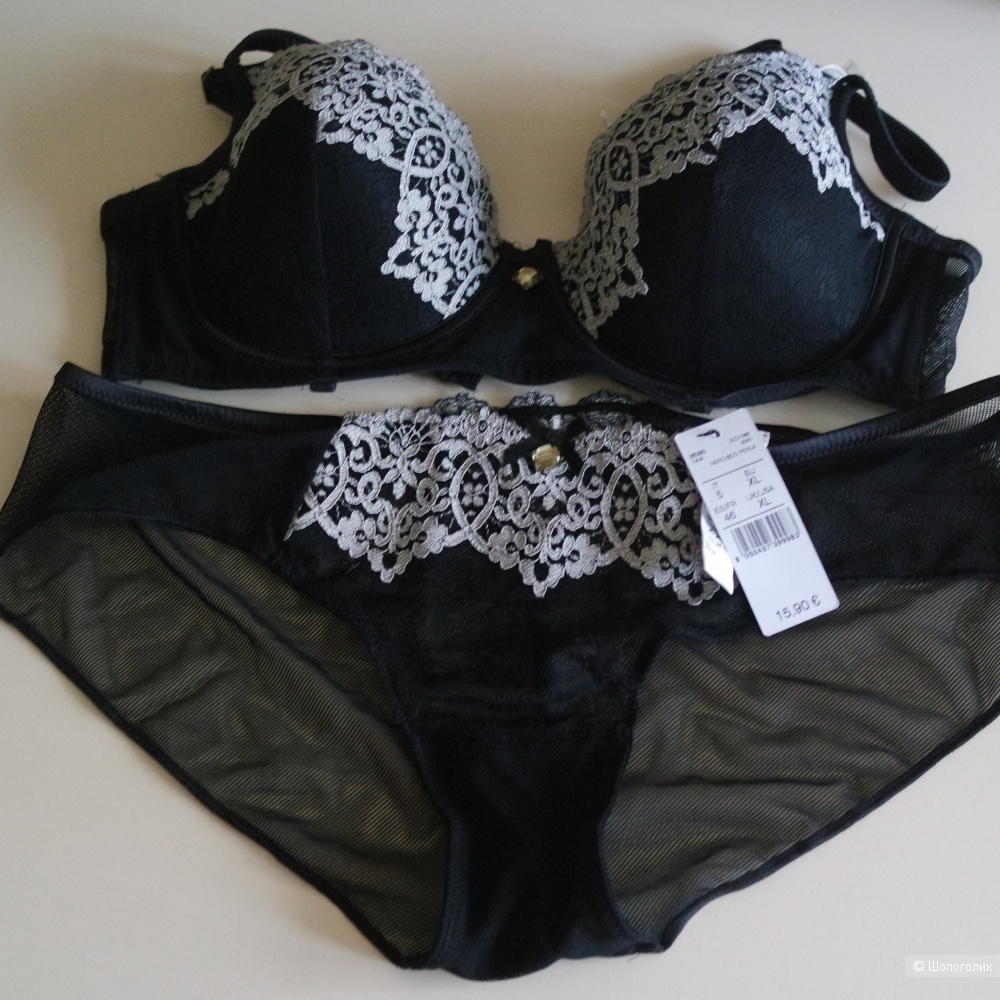 Комплект белья Intimissimi - бюстгальтер EU 80 D , трусы L/XL