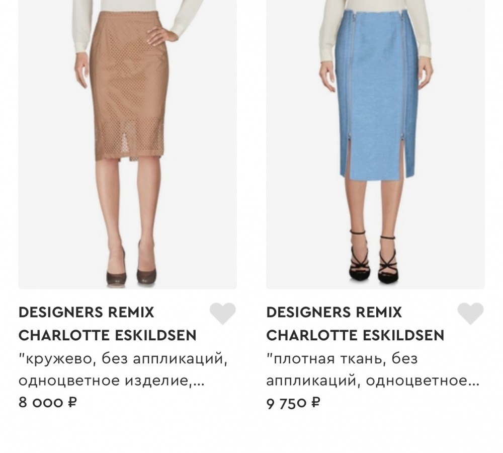 Юбка Designers Remix Charlotte Eskildsen размер 36