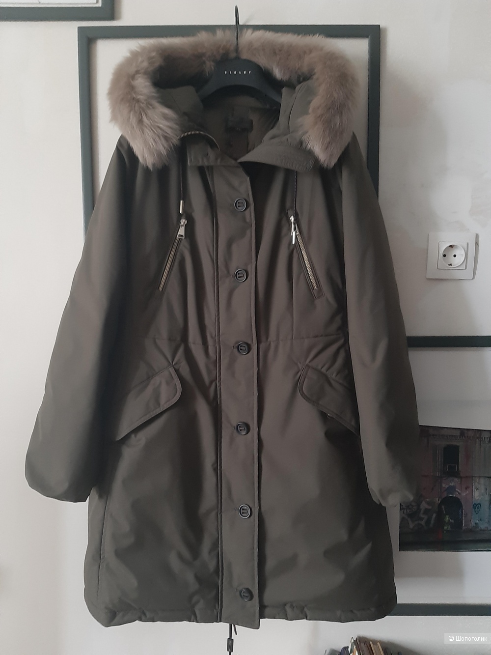 Парка-пуховик Massimo Dutti, размер XL
