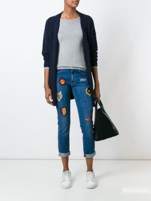 STELLA MCCARTNEY джинсы с нашивками р.30