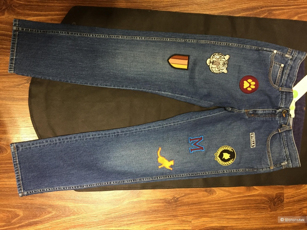 STELLA MCCARTNEY джинсы с нашивками р.30