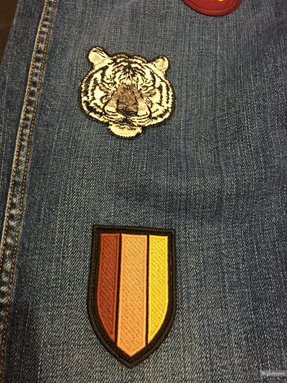 STELLA MCCARTNEY джинсы с нашивками р.30