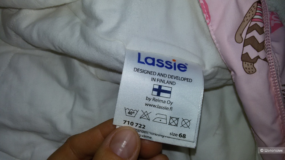 Комбинезон для девочки Lassie р. 68 см  (+6 см)