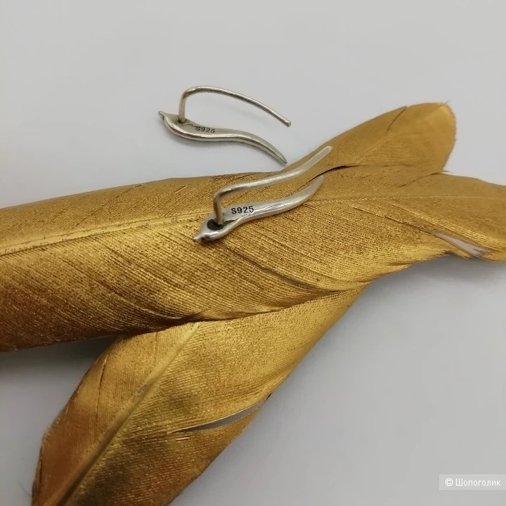 Серьги из серебра