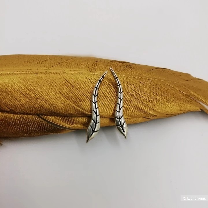Серьги из серебра