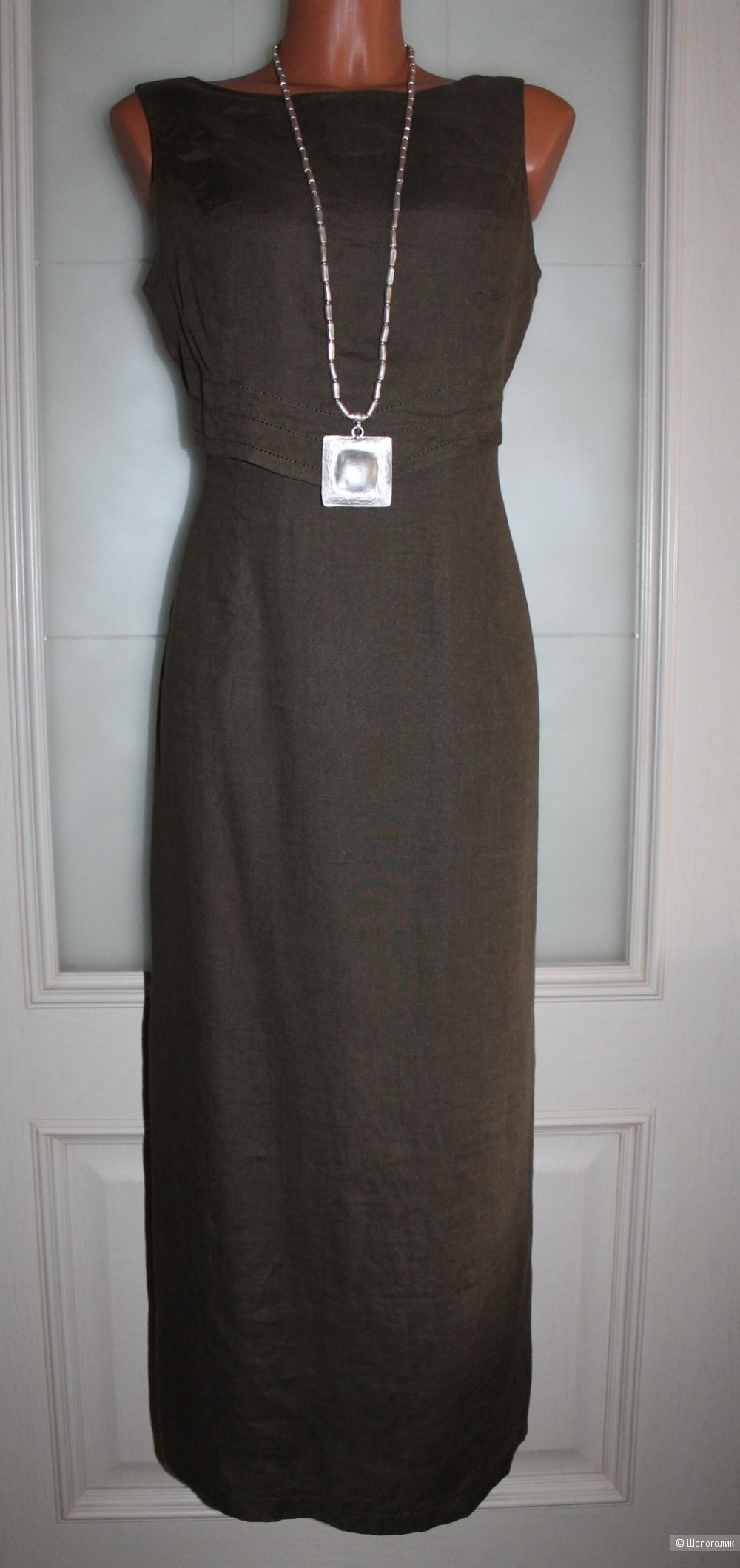 Льняное платье VERA CONDOTTI, размер 46-48