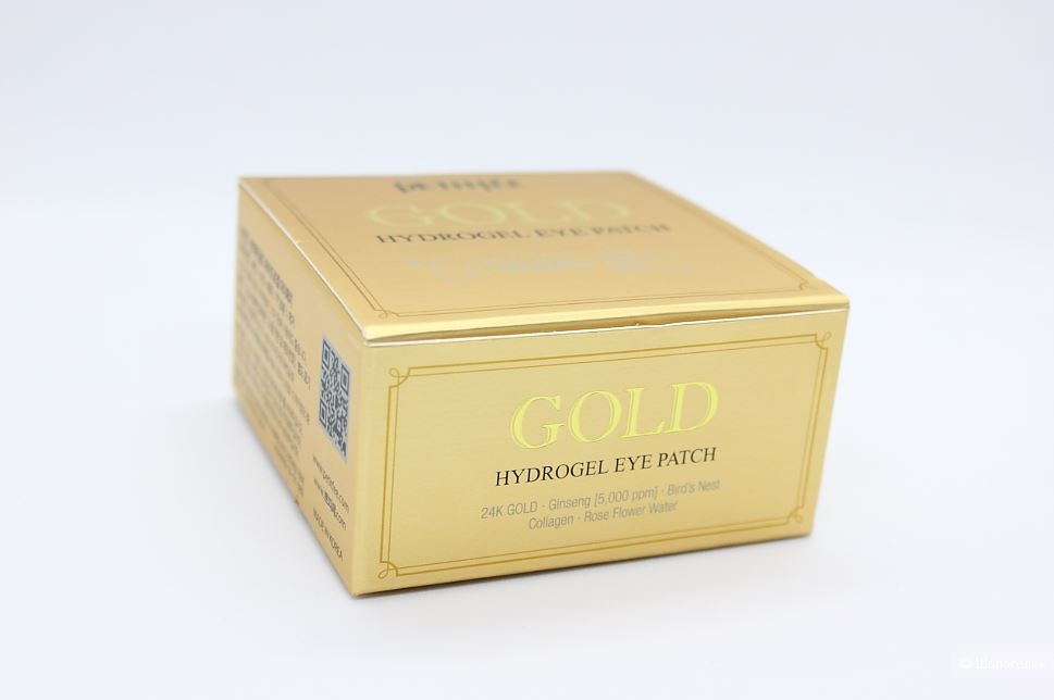 Petitfee, патчи (с IHERB) для глаз с золотым гидрогелем, 60 шт