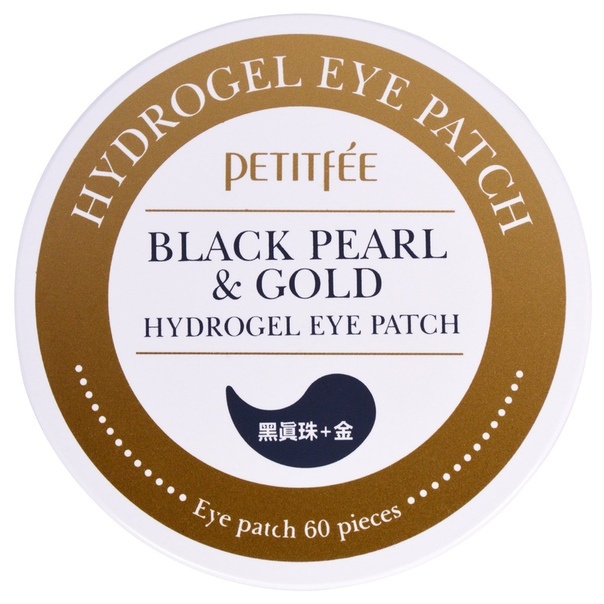 Гидрогелевые патчи для глаз Petitfee Black Pearl & Gold Hydrogel Eye Patch