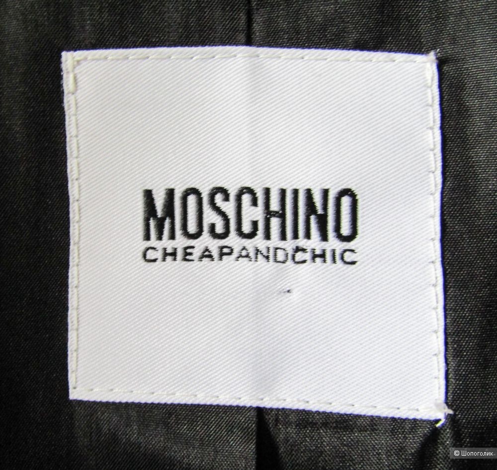 Тренч Moschino Cheap & Chip размер - 44IT - 46/48
