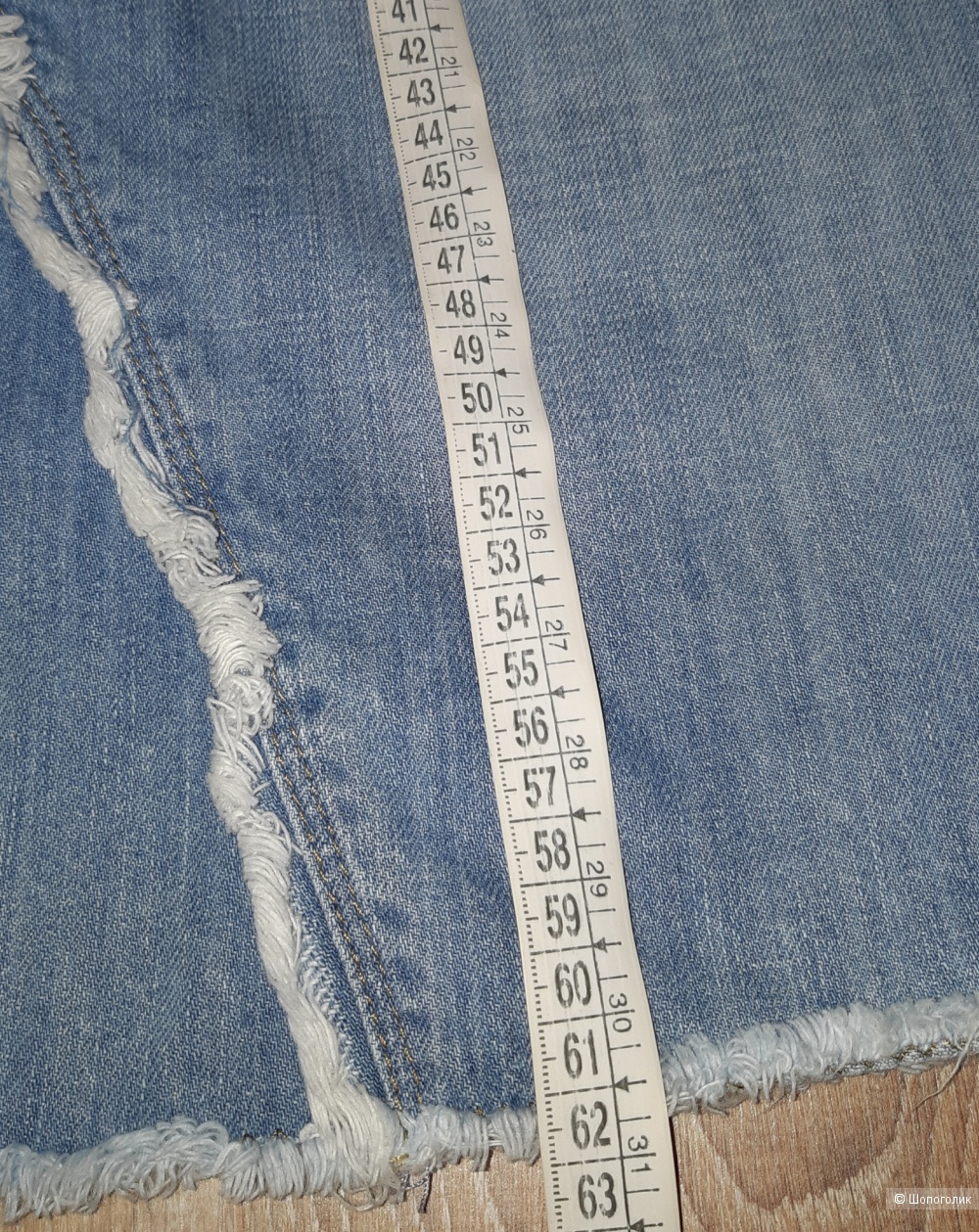 Джинсовая юбка polo larph lauren, размер 46