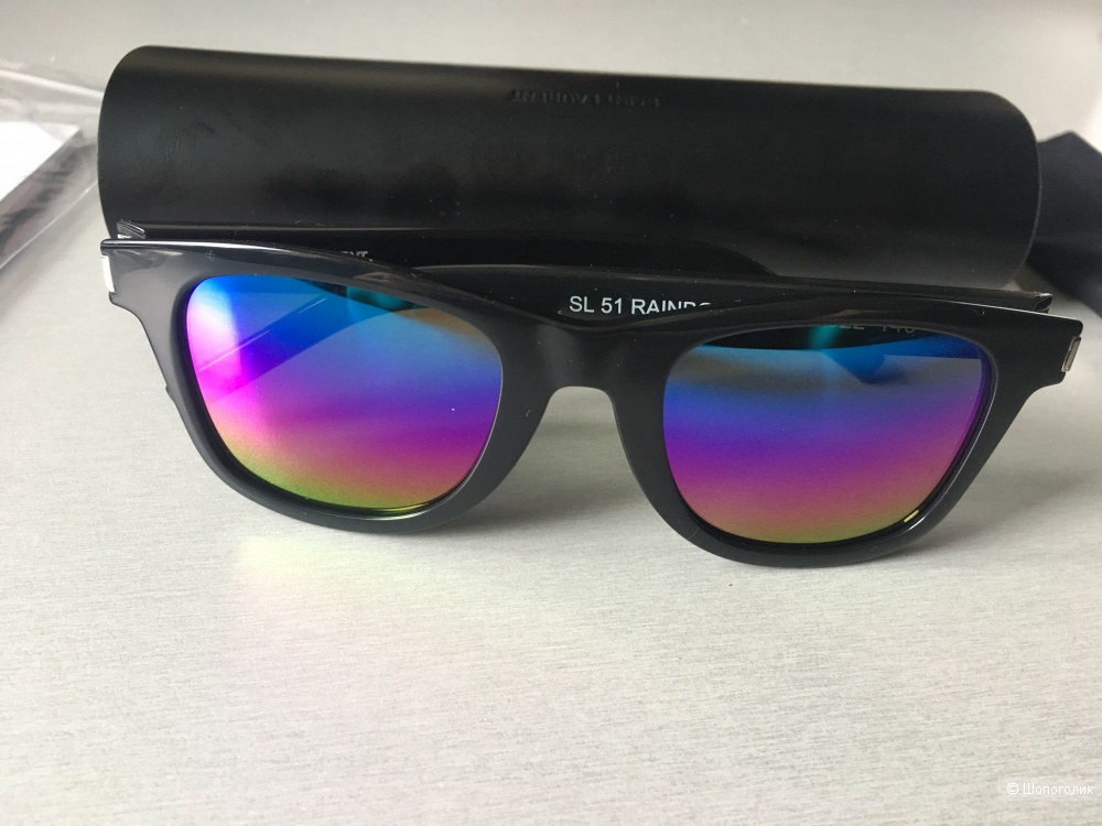 Солнцезащитные очки SAINT LAURENT, rainbow