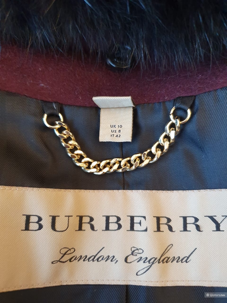 Пальто Burberry. Размер 42it(44)