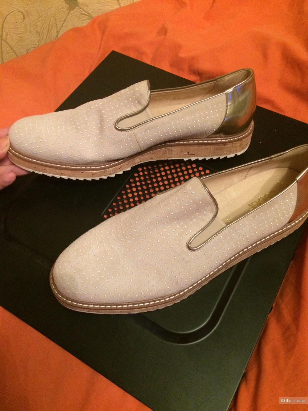 Туфли Gabor, замша, маркировка 8. 41-42 размер