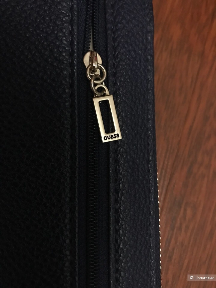 Кошелек (синий) , Guess, 21х10х2