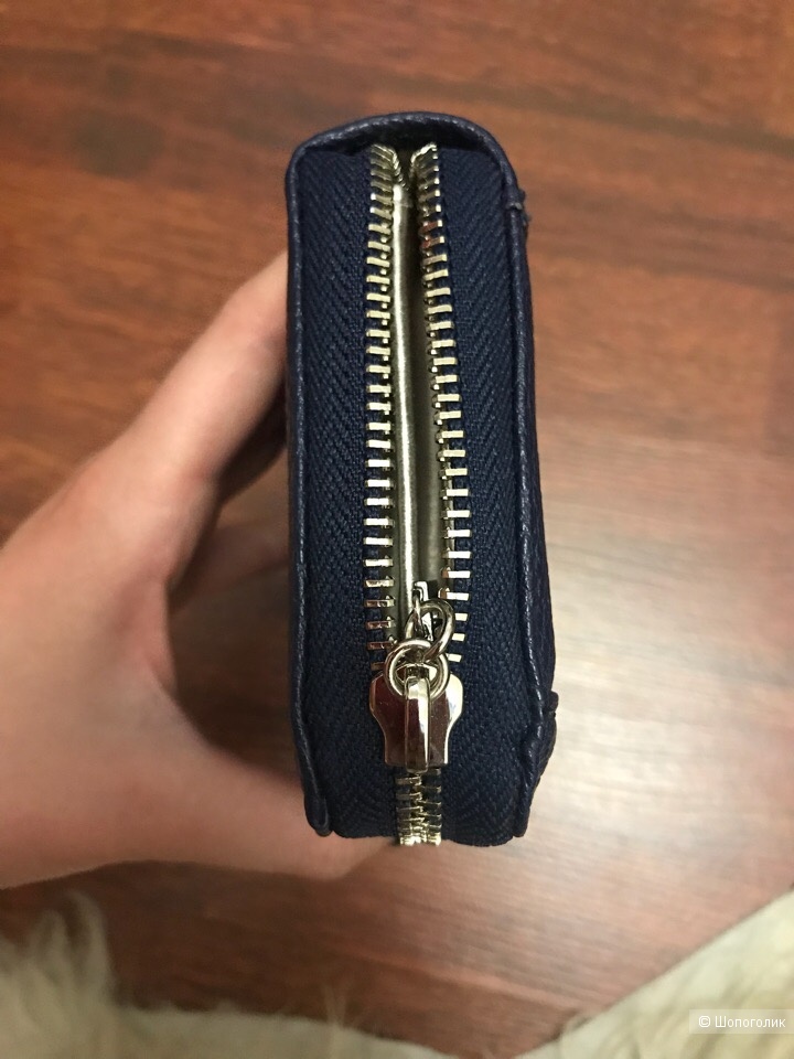 Кошелек (синий) , Guess, 21х10х2
