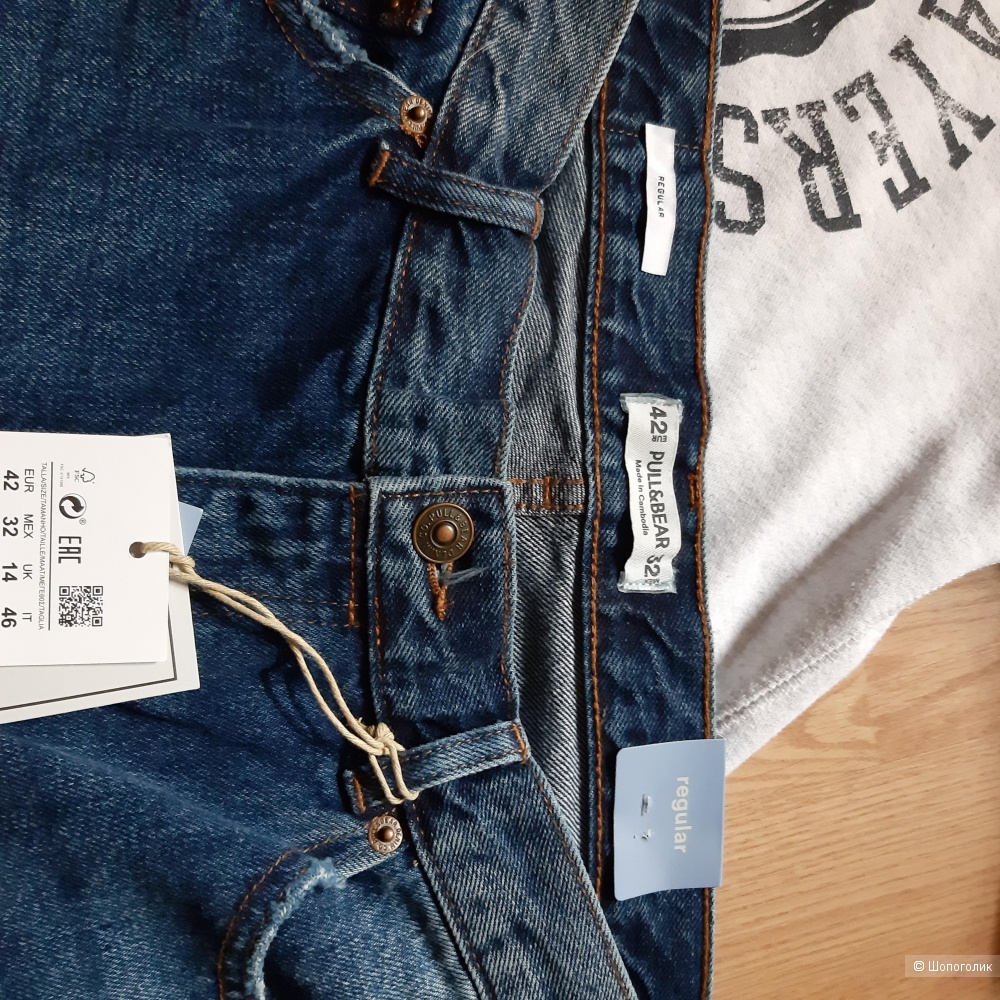 Джинсы MOM Pull and Bear размер eur42