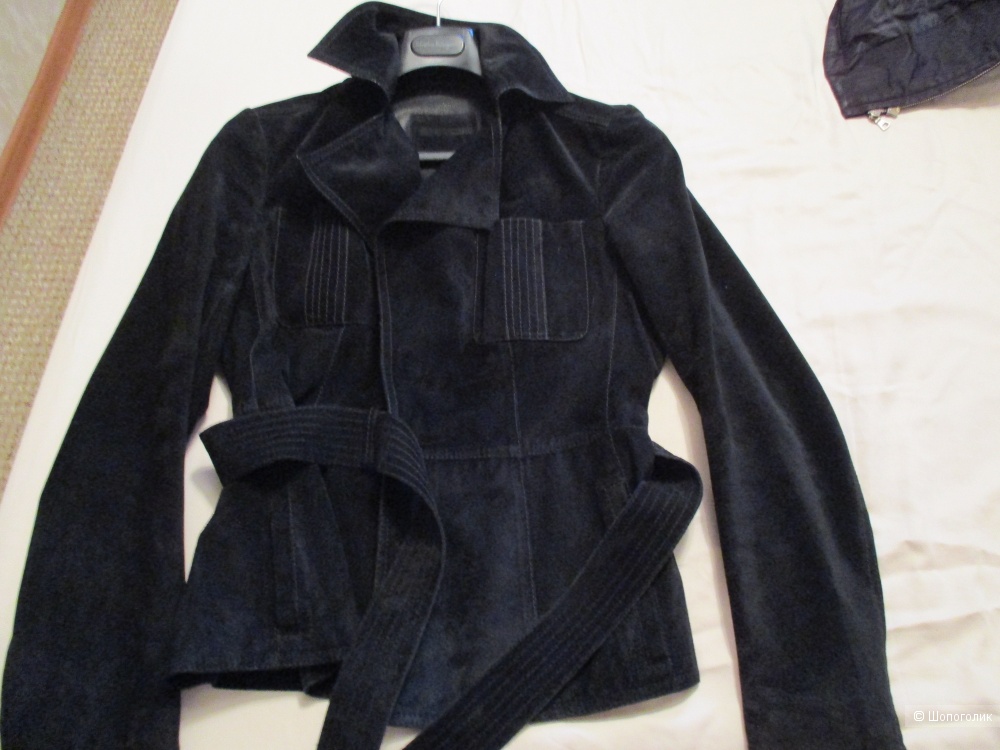 Куртка-пиджак замшевый Bally 42-44