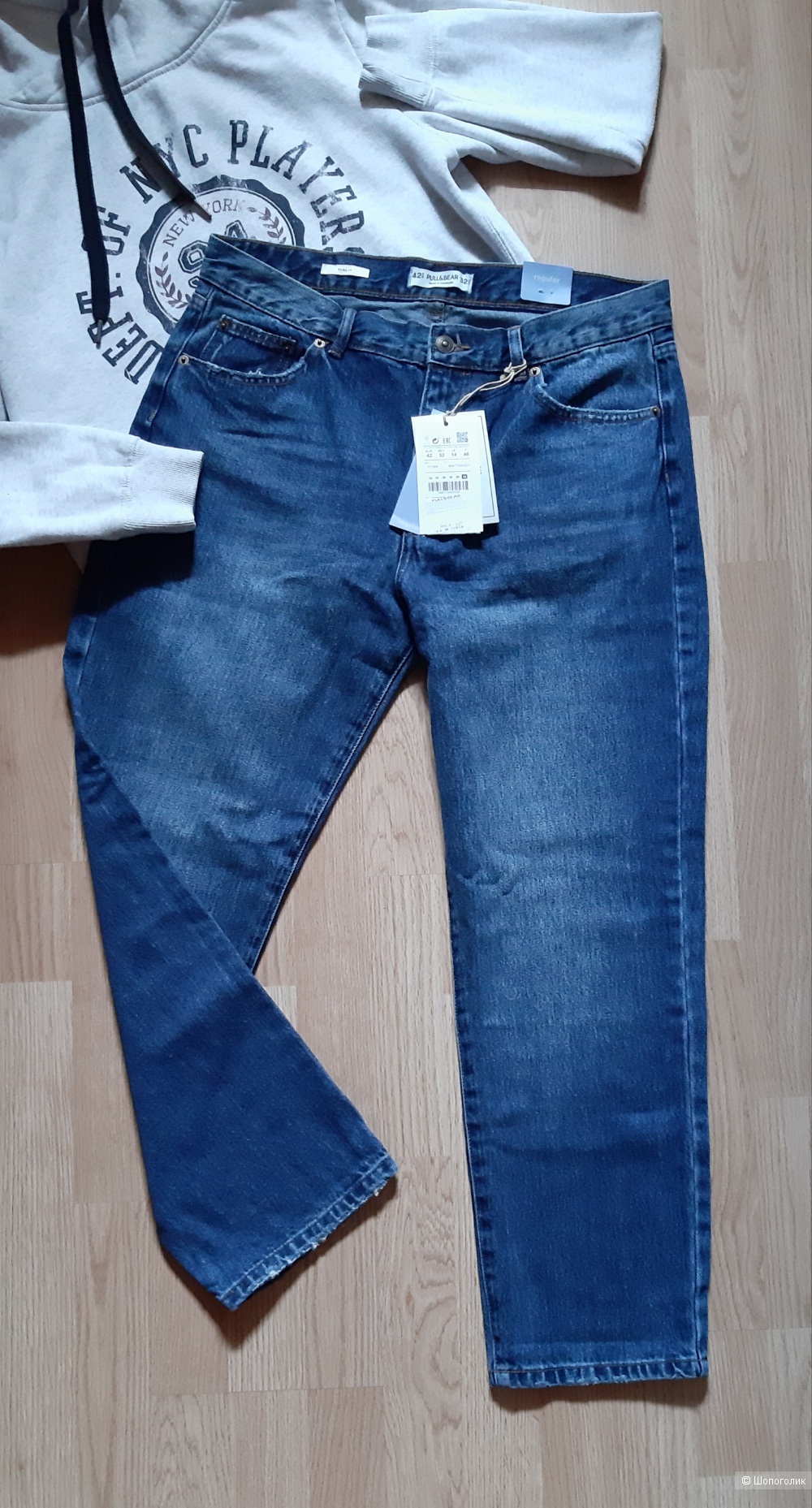 Джинсы MOM Pull and Bear размер eur42