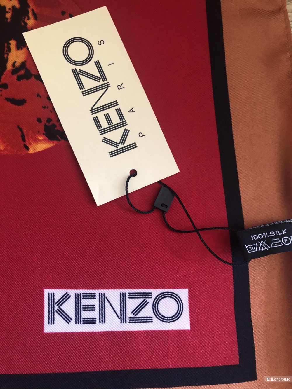Платок Kenzo, размером 90/90 см