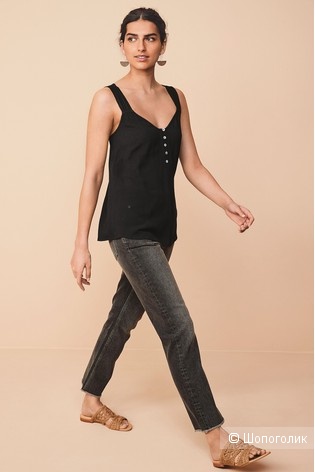 Джинсы Stretch Straight Leg р. 38 ( 44-46)