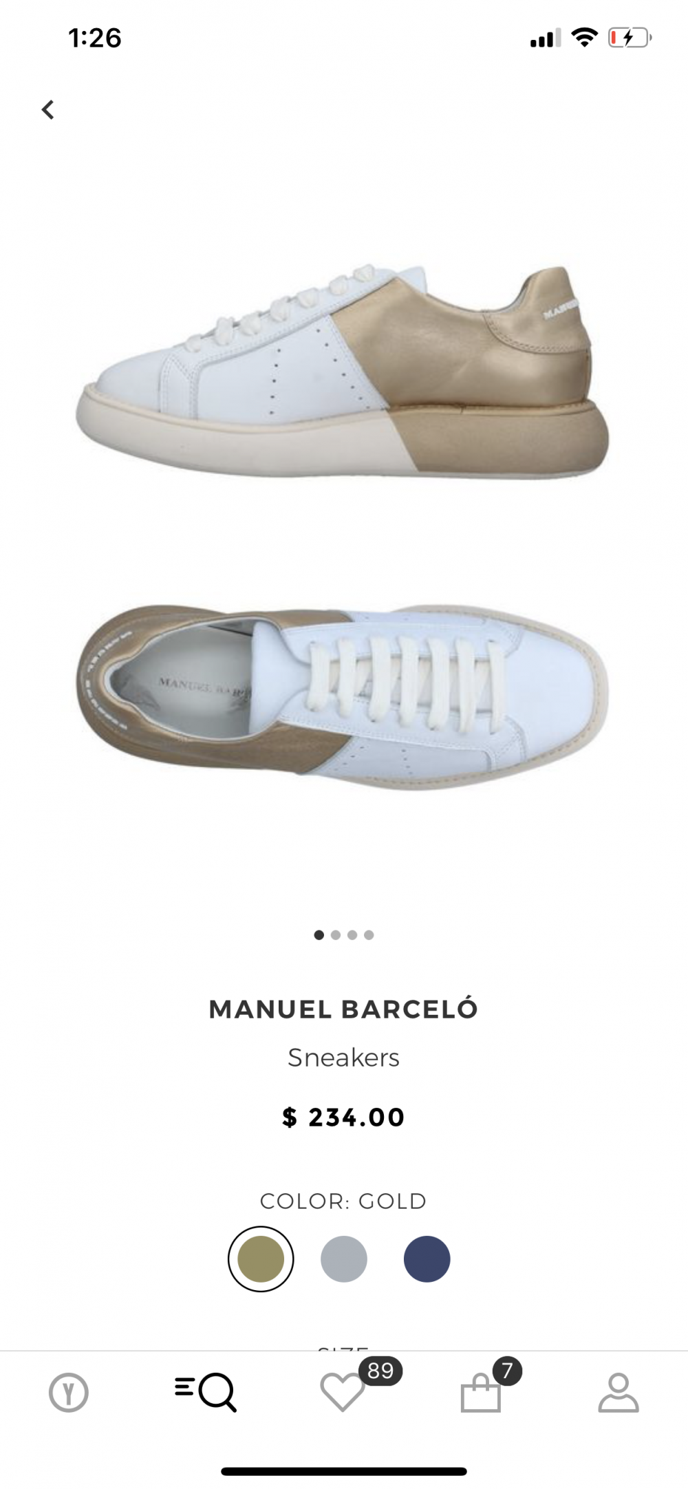 Кроссовки кожаные Manuel Barcelo 38 размер