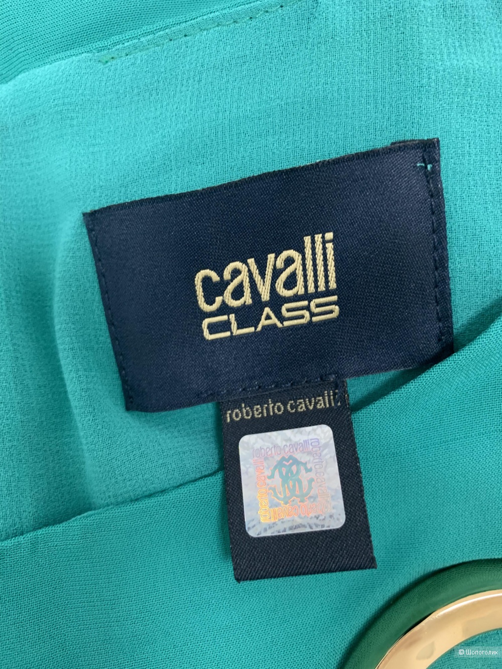 Офисное летнее платье  Cavalli Class, размер 42