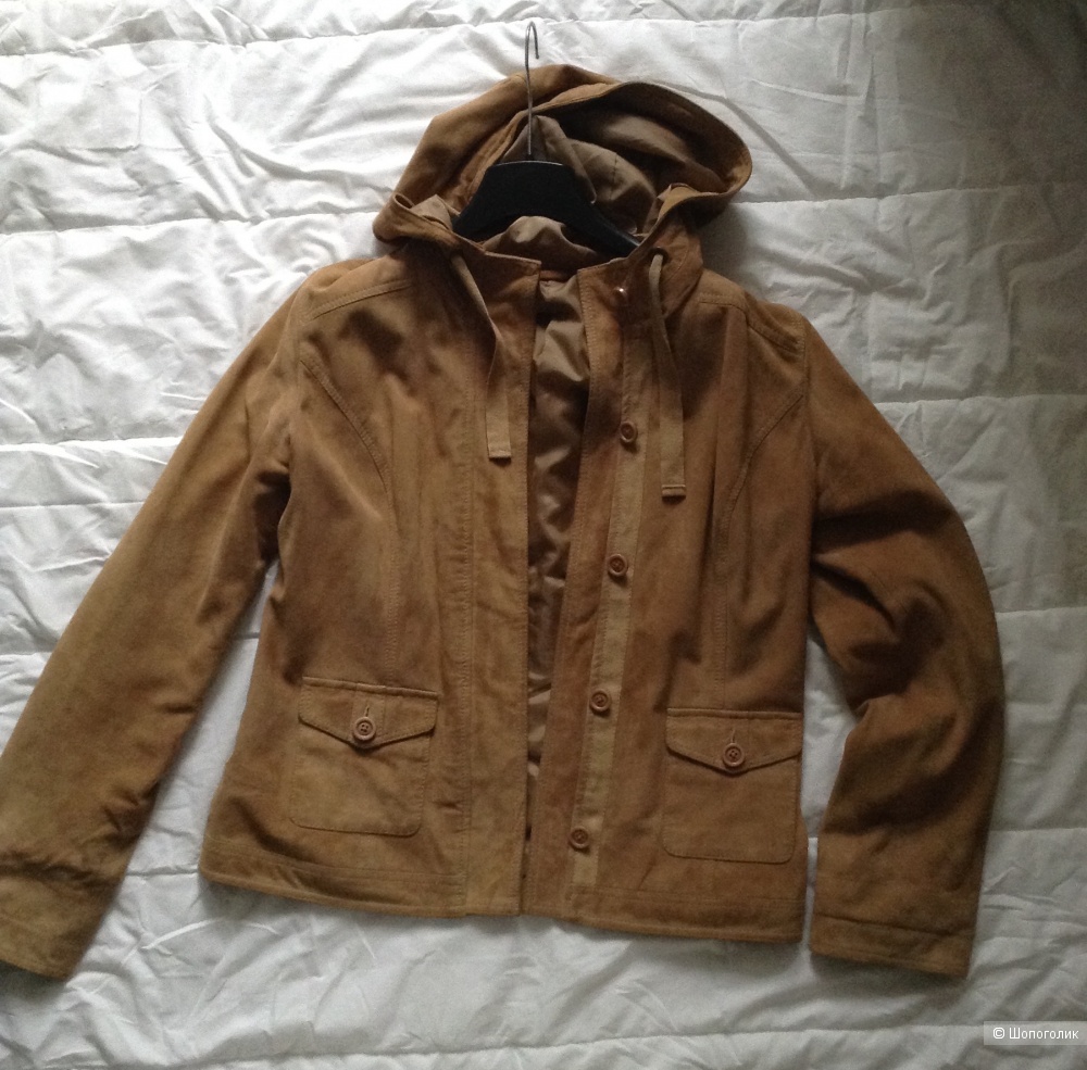 Замшевая куртка no name, размер 48-50