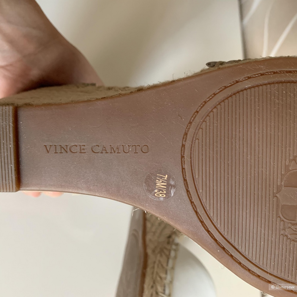 Босоножки Vince Camuto leera espadrille wedge sandal US 7.5 на 37/37.5
