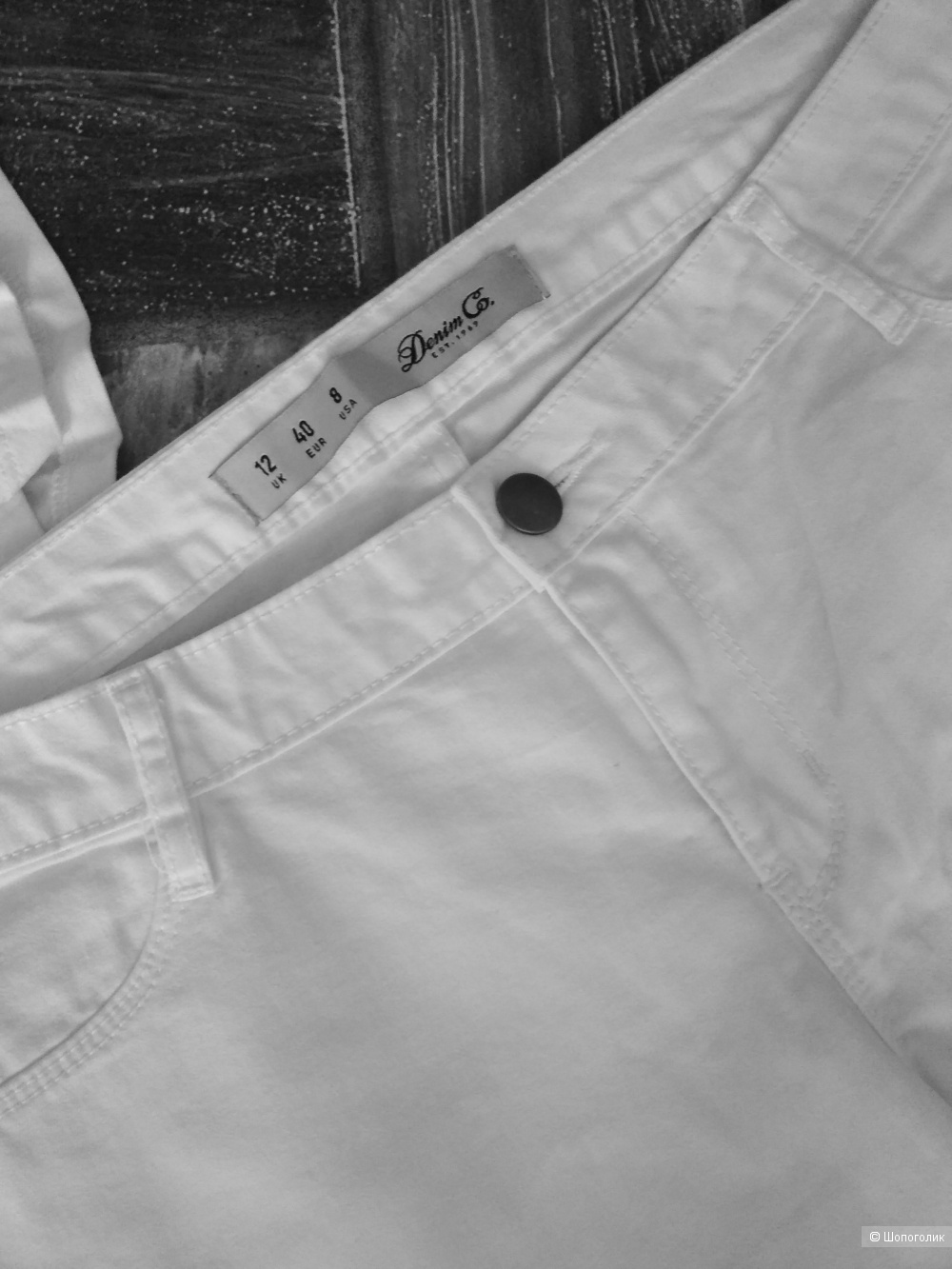 Сет джинсы denim Co и футболка clockhouse размер 44/46
