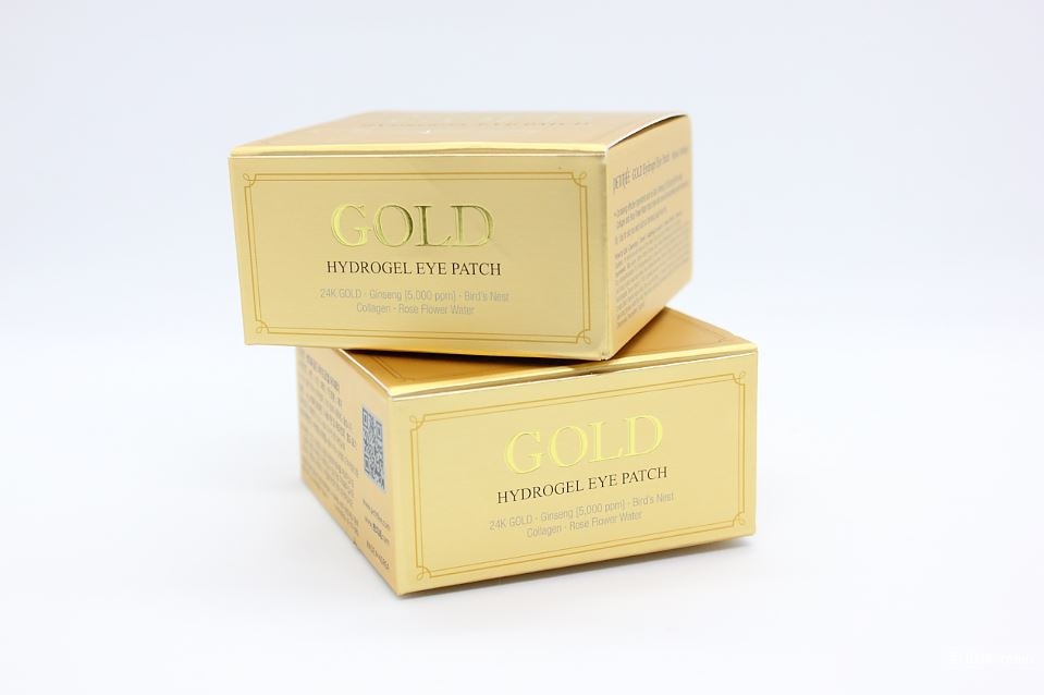 Petitfee, патчи (с IHERB) для глаз с золотым гидрогелем, 60 шт