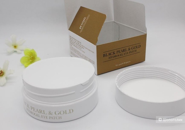Гидрогелевые патчи для глаз Petitfee Black Pearl & Gold Hydrogel Eye Patch