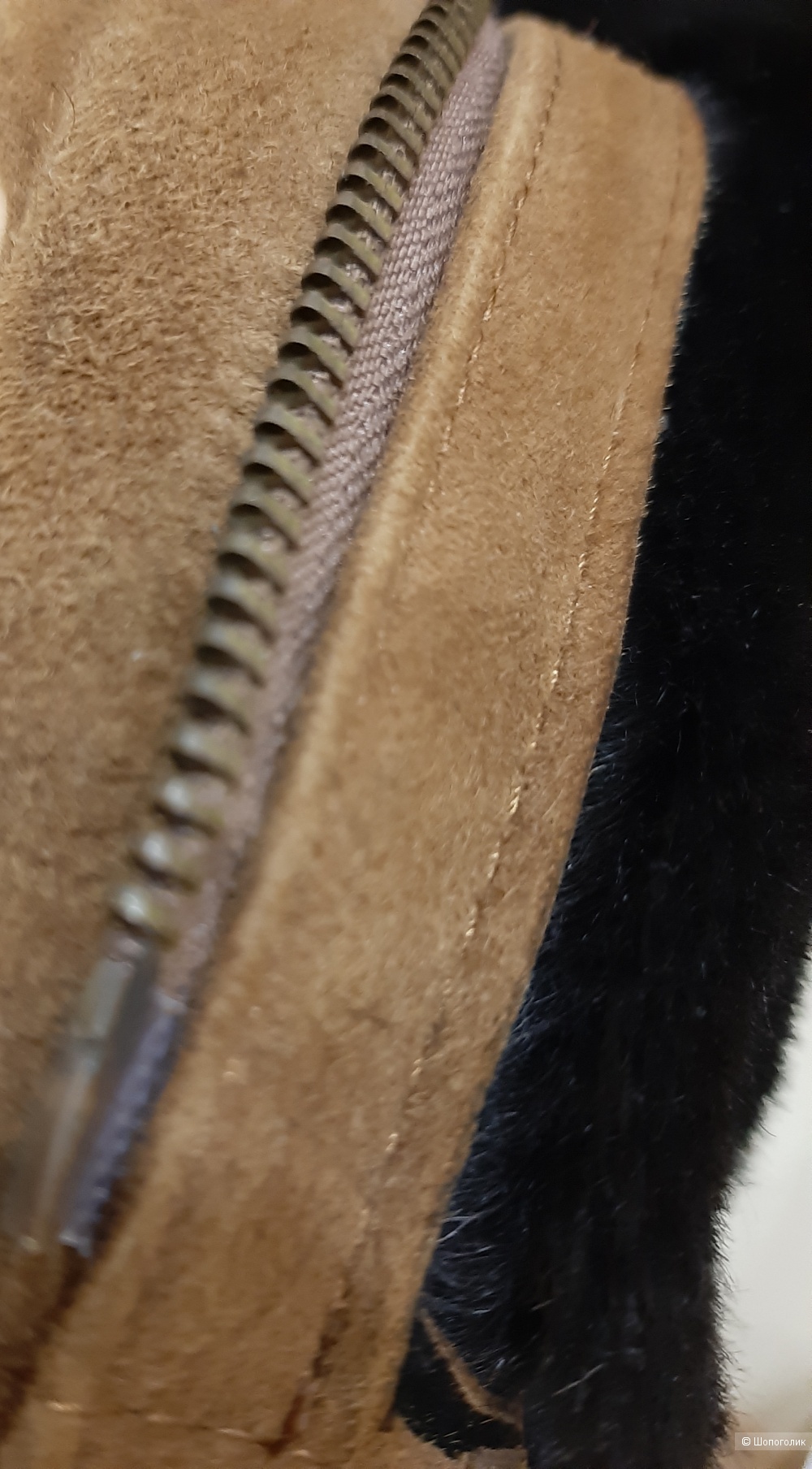 Жилет натуральная замша, кожа Massimo Dutti, размер М