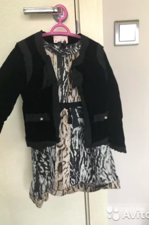 Платье, пиджак и шапочка lanvin, 4-5 лет