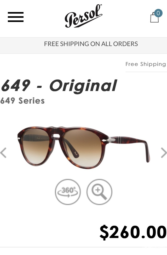 Солнцезащитные очки Persol